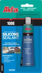 AKFİX 100E  TÜP SİLİKON ŞEFFAF 50 ML