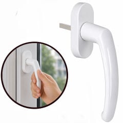 ALETÇANTAM PVC PENCERE KOLU PİMAPEN PAKPEN PLASTİK PEN KOL BEYAZ