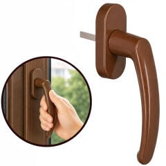 ALETÇANTAM PENCERE KOLU PİMAPEN PAKPEN PLASTİK PEN KOL AÇIK KAHVE