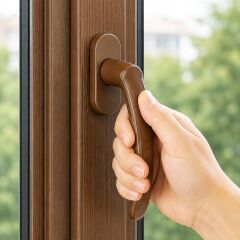 ALETÇANTAM PENCERE KOLU PİMAPEN PAKPEN PLASTİK PEN KOL AÇIK KAHVE