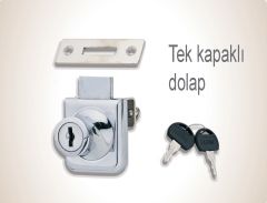555 - Canex Cam Dolap Kilidi - Tek Kapaklı Kilit