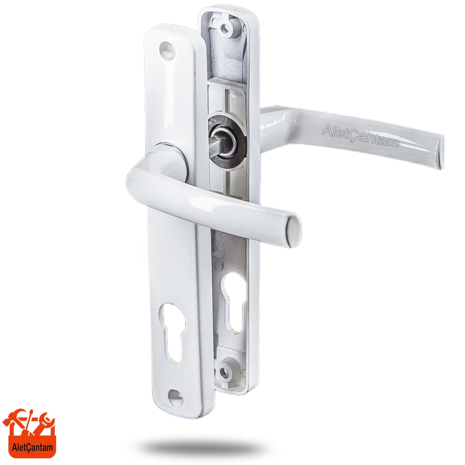 ALETÇANTAM PVC BALKON KAPI KOLU PİMAPEN PAKPEN (METAL ) BEYAZ