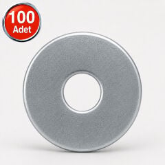 Galvanizli Demir Pul 3/16 (5mmX16mmX1mm) 100'Lü Paket