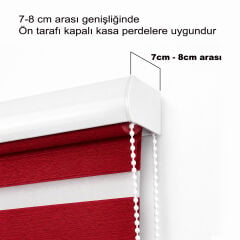 ALETÇANTAM EXTRA KAPALI KASA ZEBRA STOR PERDE APARATI (10'LU_PKT)