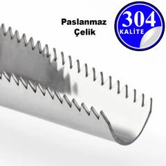 Balık Pulu Temizleme Soyma Aparatı 304 Kalite Paslanmaz Çelik Tırtır Ağızlı Temizleyici Soyucu