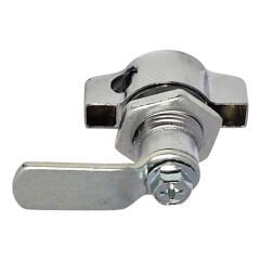 Asma Kilit Takılabilen Mandallı Kelebek Pano Soyunma Çelik Dolap Kilidi Eğri