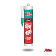 AKFİX HT300 YÜKSEK ISI SİLİKONU KIRMIZI SIVI CONTA