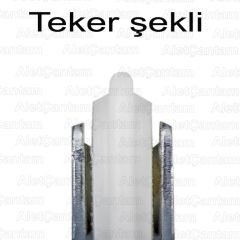 Aletçantam Sürgülü Kapak Gardrop Dolap Tekeri Yaylı 1 Adet