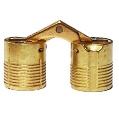 Aletçantam Gizli Masa Menteşesi 14mm Metal Kırma Katlanır Menteşe - 2 Adet
