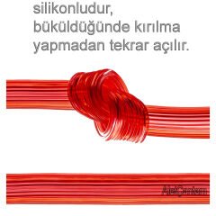 ALETÇANTAM SİLİKONLU BAHÇE HORTUMU YUMUŞAK KIRILMAZ HORTUM 1/2 5 MT