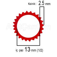 ALETÇANTAM SİLİKONLU BAHÇE HORTUMU YUMUŞAK KIRILMAZ HORTUM 1/2 100 MT