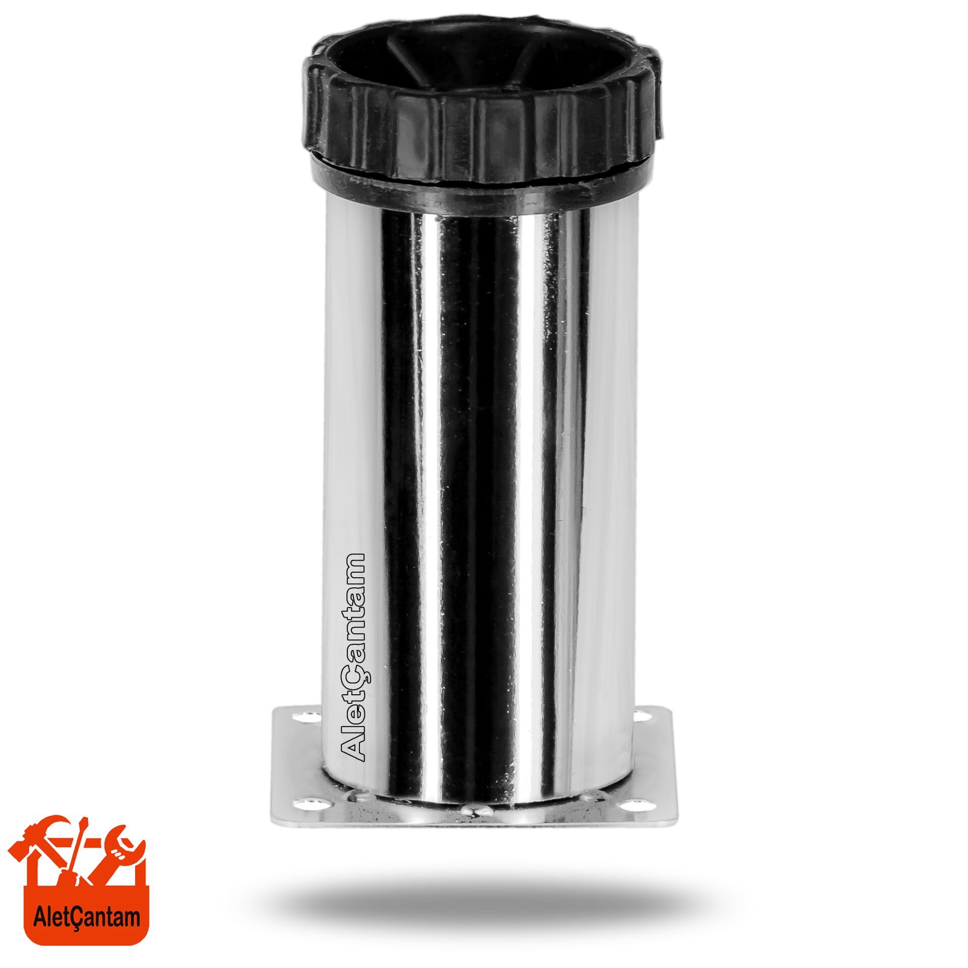 DOLAP AYAĞI KROM KAPLAMA METAL AYAK 10 -15 CM