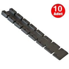 Kademeli Ayarlı Baza Takozu Dolap Gardrop Baza Altı Sallanma Önleyici Kama Sıkıştırma Denge Ayağı