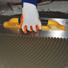 Dekor Seramik Fayans Malası Tarağı 40 Cm Kapalı Sap 12x12 Kalın Diş